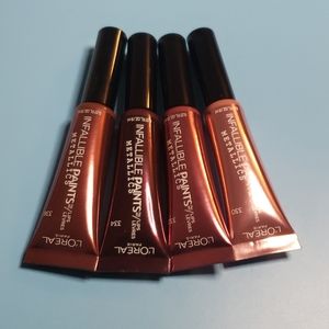 2 for $15 L'Oreal Infallible Paints and Metallics